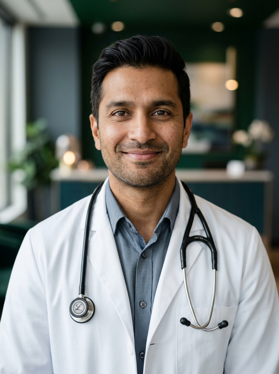 Dr. Aarav Patel - Senior Consultant Physician & Specialist